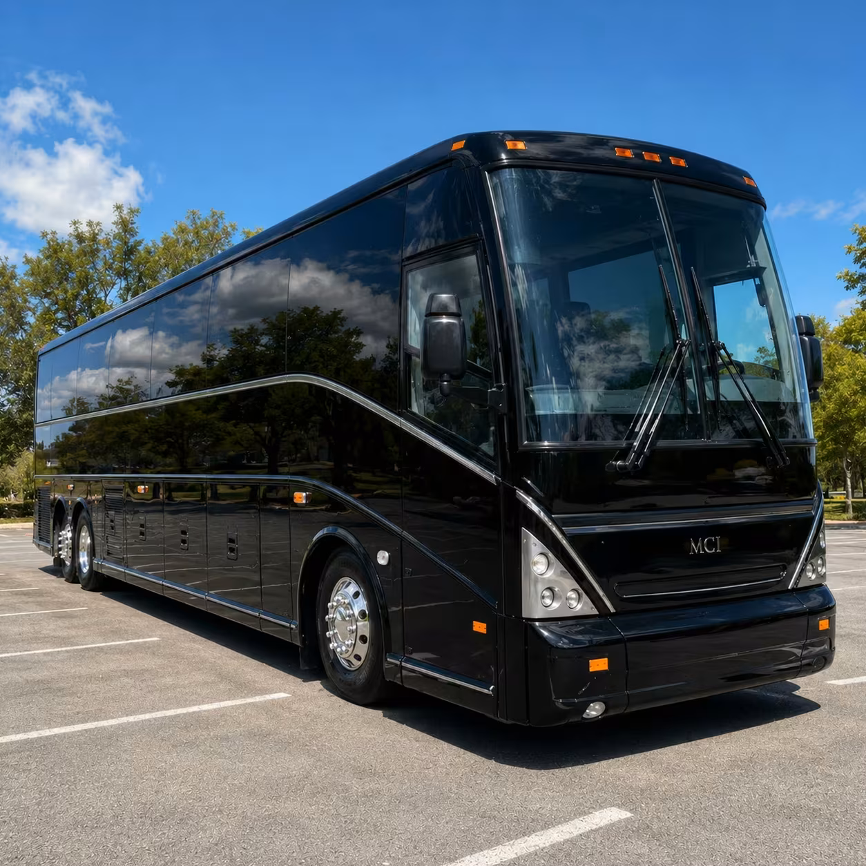 construction site shuttle bus rentals near the port of long beach