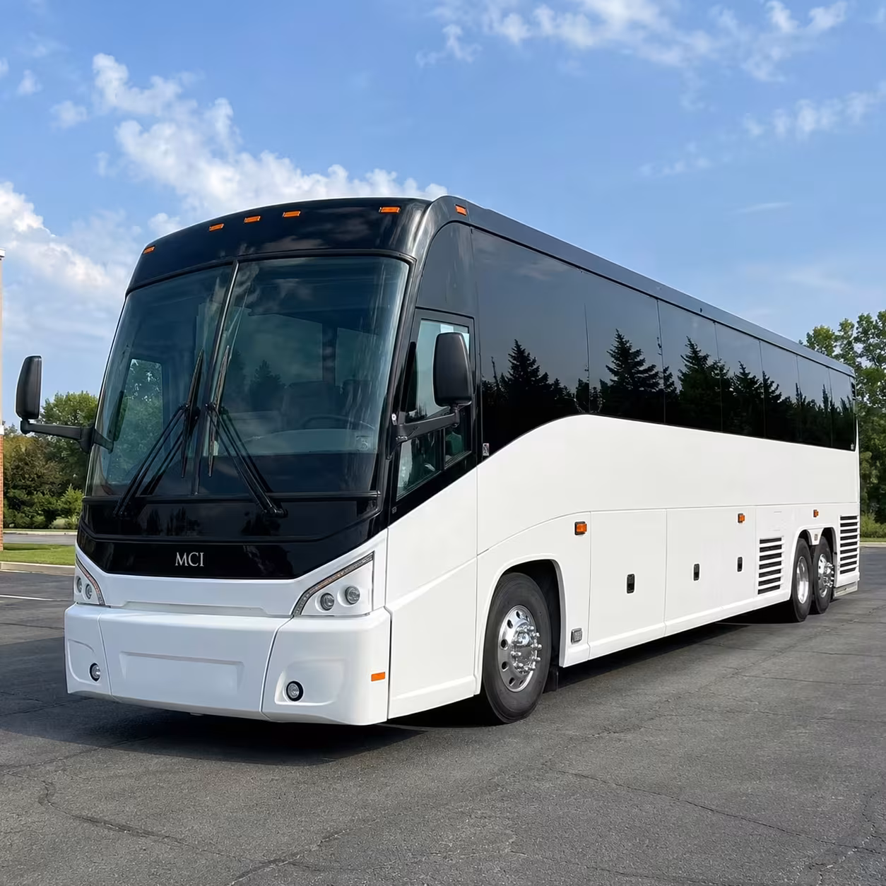 military airport charter buses from long beach to lax and sna