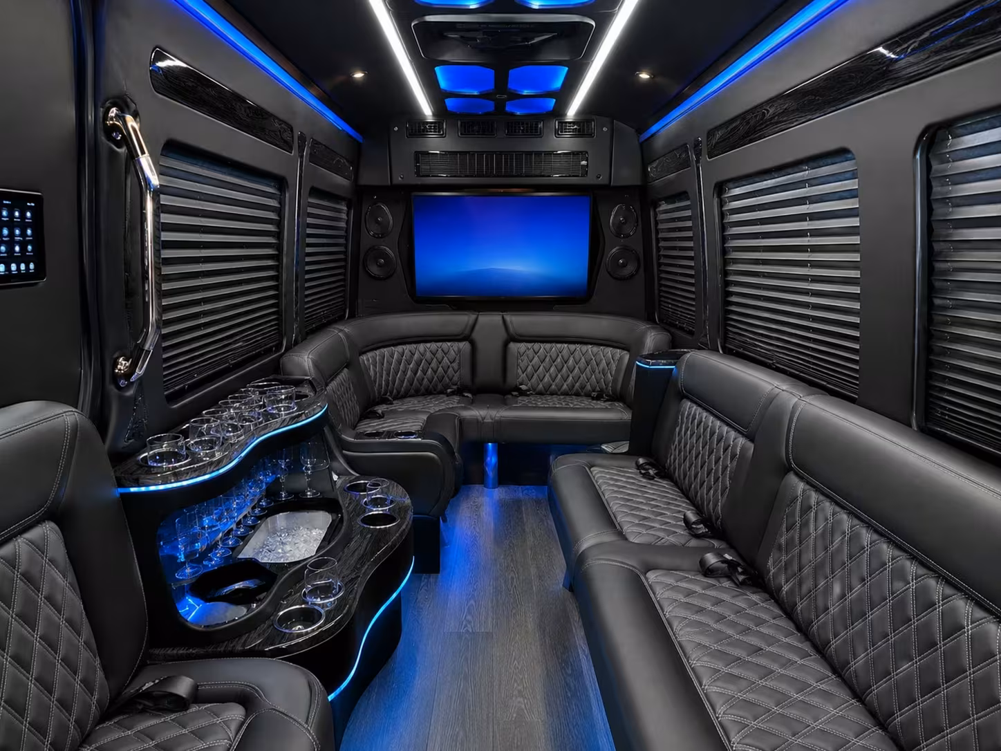 sprinter limousine inside