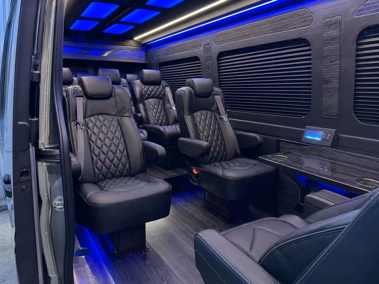 sprinter van transportation for groups and events across long beach