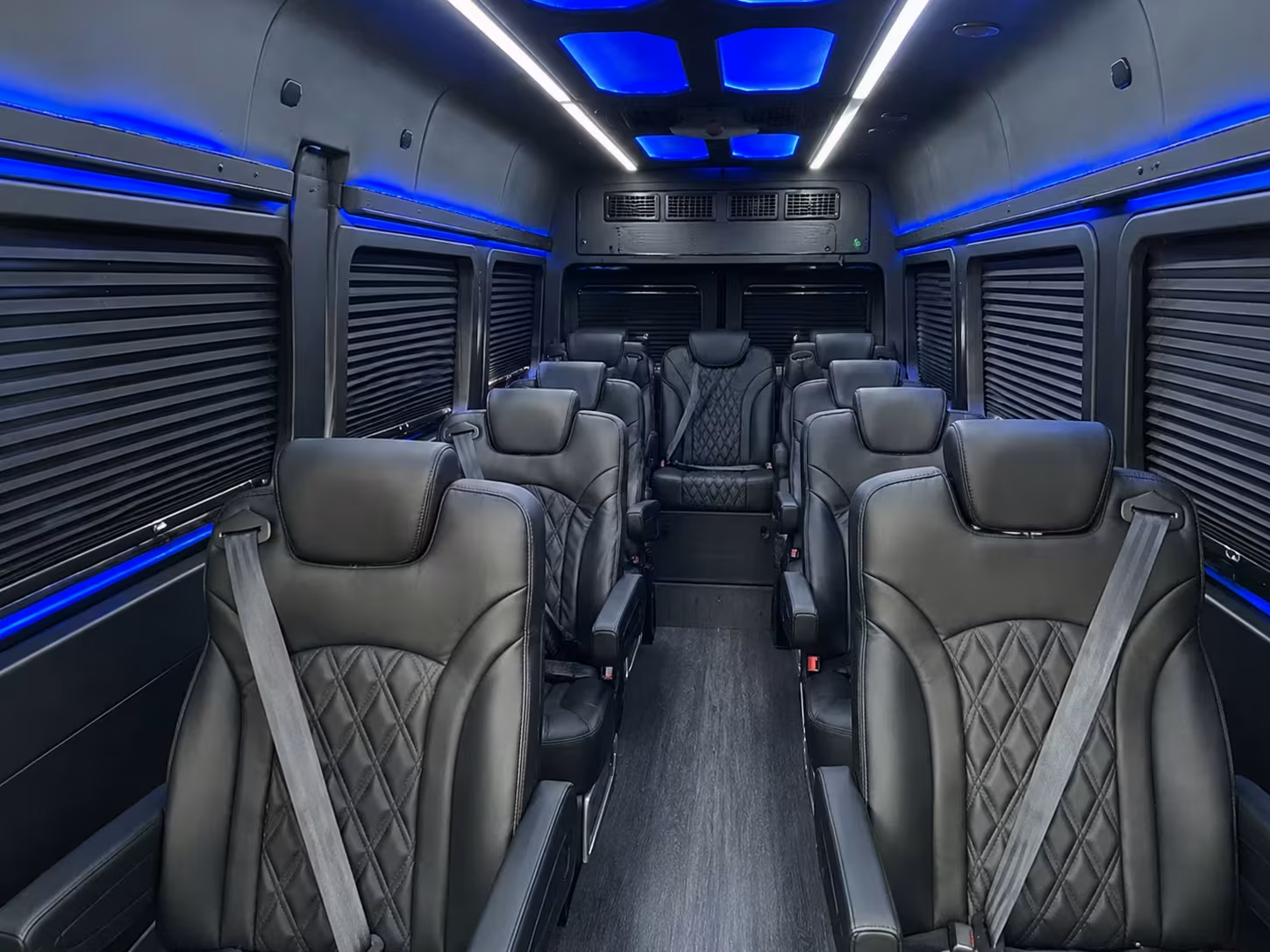 sprinter van with driver interior