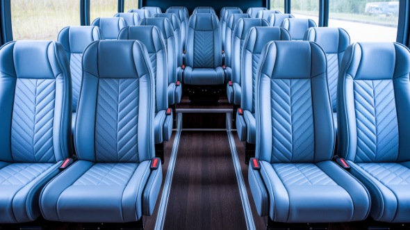 28 passenger minibus interior long beach