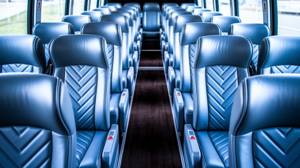 50 passenger charter bus interior long beach
