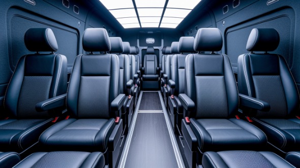 sprinter van with driver interior long beach